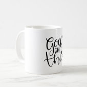 God heeft dit koffiemok (Voorkant links)