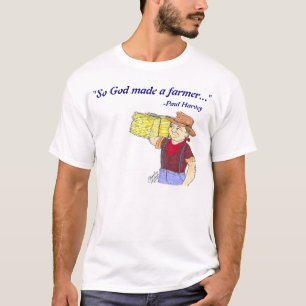 "God heeft een boer gemaakt" - T-shirt