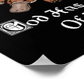 God heeft een gevoel van Humor - grappige Platypus Poster (Hoek)