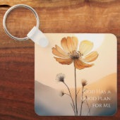 God heeft een goed plan voor mij Sleutelhanger (Voorkant)