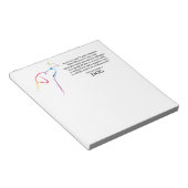 God heeft een hond gemaakt notitieblok (Schuin)