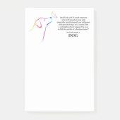 God heeft een hond gemaakt post-it® notes (Voorkant)