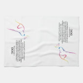 God heeft een hond gemaakt theedoek (Horizontaal)