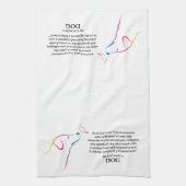 God heeft een hond gemaakt theedoek (Verticaal)