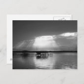 God heeft een licht op je laten liggen briefkaart (Voorkant / Achterkant)