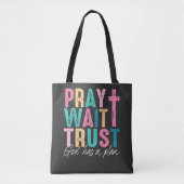 God heeft een plan tote bag (Voorkant)