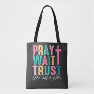God heeft een plan tote bag