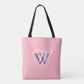 GOD HEEFT EINDELIJK ZEGGENSCHAP Proverbs Monogram Tote Bag (Achterkant)