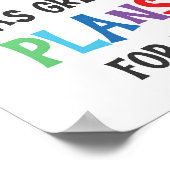 God heeft geweldige plannen voor mij Kinder Christ Poster (Hoek)