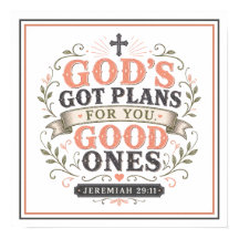 God Heeft Goede Plannen Spirituele Christelijke Sp