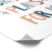 God heeft grote plannen voor mij poster (Hoek)