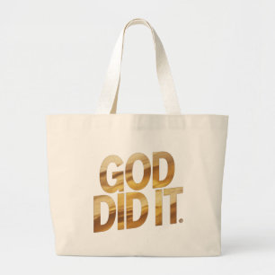 God Heeft Het Gedaan – Tassen met Christelijk Ontw
