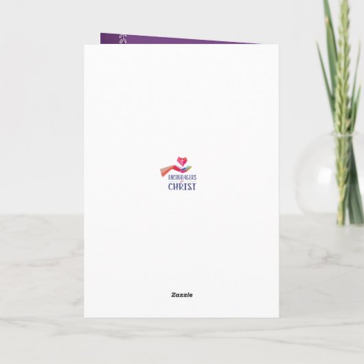 God heeft je Creëer voor een groot doel Kaart (Achterkant)