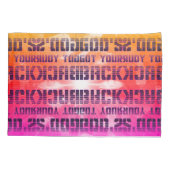 God heeft je rug kussensloop (Achterkant)