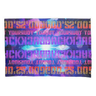 God heeft je rug kussensloop