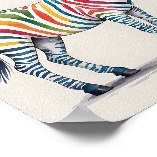 God Heeft Jou Uniek Gemaakt Christelijke Kinderkam Poster (Hoek)