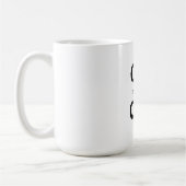God heeft me Chill gemaakt Koffiemok (Links)
