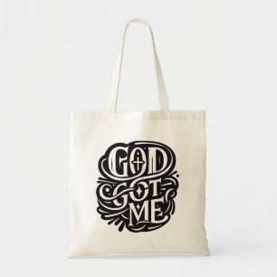 God heeft me gered tote bag