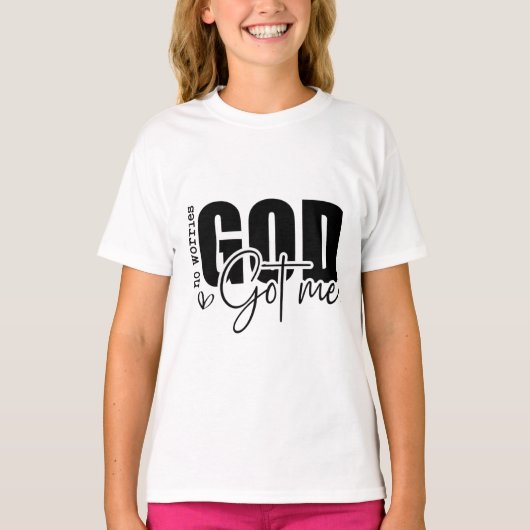 God heeft me t-shirt (Voorkant)