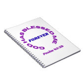 God Heeft Me Voorgezegen Eeuwige Notitieboek (Rechterzijde)