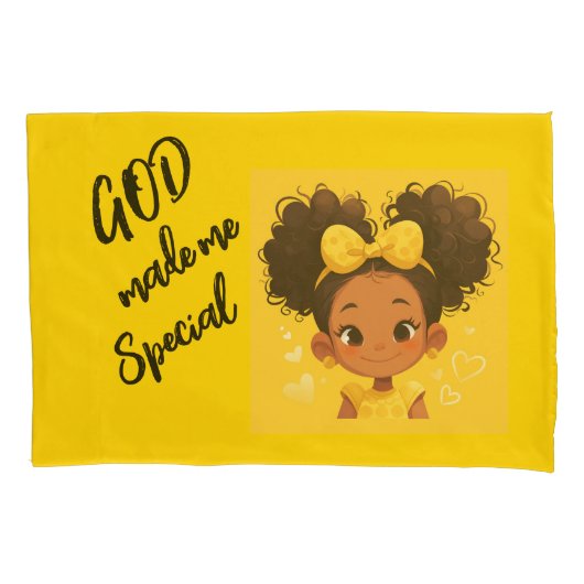 God heeft mij een bijzondere Kussensloop gemaakt (Voorkant-Links)