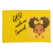 God heeft mij een bijzondere Kussensloop gemaakt (Voorkant-Rechts)