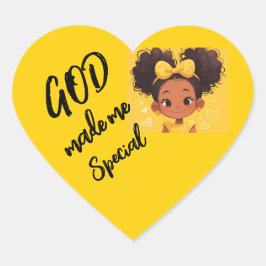 God heeft mij een speciale Sticker gemaakt