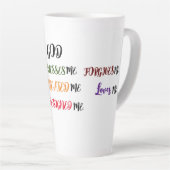 God heeft mij geschapen Collectie Latte Mok (Rechterhoek)