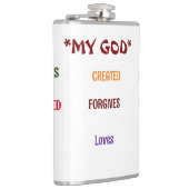 God heeft mij het Collectie gegeven Heupfles (Rechts)