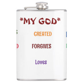 God heeft mij het Collectie gegeven Heupfles