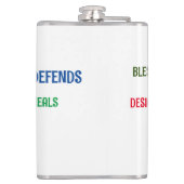 God heeft mij het Collectie gegeven Heupfles (Achterkant)