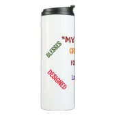 God heeft mij het Collectie gegeven Thermosbeker (Gedraaid links)