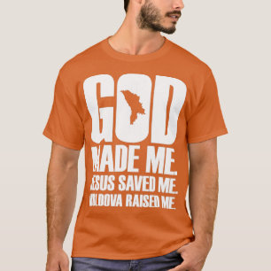 God heeft mij mijn god gered, Moldavië T-shirt