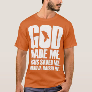 God heeft mij mijn god gered, Moldavië T-shirt