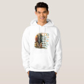 God heeft mij ontworpen... hoodie (Voorkant volledig)