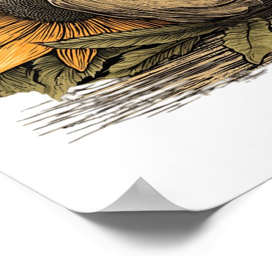 God heeft mij ontworpen... poster (Hoek)