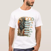 God heeft mij ontworpen... t-shirt (Voorkant)