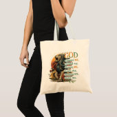 God heeft mij ontworpen... tote bag (Voorkant (product))