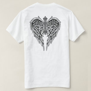 God heeft mijn rug sierlijke kruis T-shirt