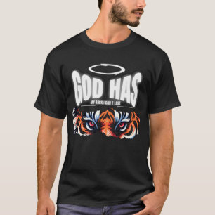 God Heeft Mijn Rug T-Shirt – T-shirt voor geloof e