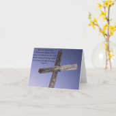 God heeft niet beloofd... kaart (Gele Bloem)