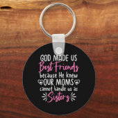 God heeft ons beste vrienden gemaakt sleutelhanger (Voorkant)