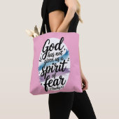 God heeft ons geen angst gegeven tote bag (Dichtbij)