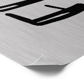 God heeft ons geen geest van Angst Schrift gegeven Poster (Hoek)