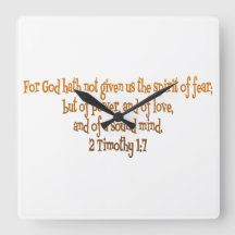 God heeft ons niet de geest van angst gegeven