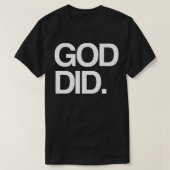 God heeft t-shirt (Design voorkant)