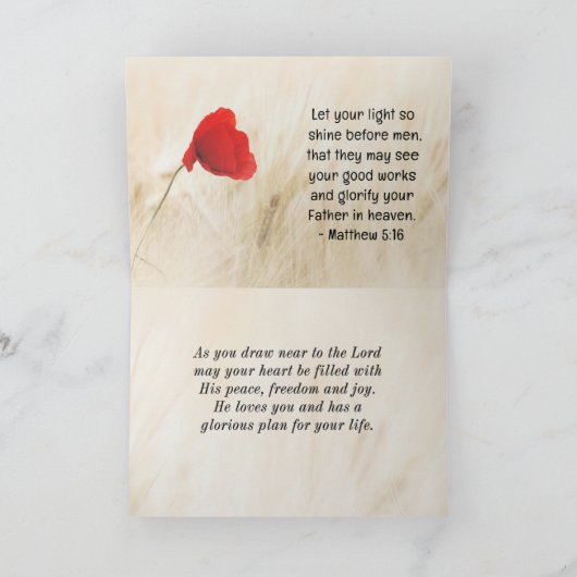 God heeft u niet Creëer om te mengen in Christelij Kaart (Binnen)