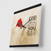 God heeft u niet Creëer om te mengen in Christelij Vierkante Klok (Hoek)