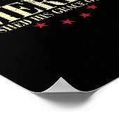 God heeft Zijn genade afgeworpen op 4 juli Poster (Hoek)