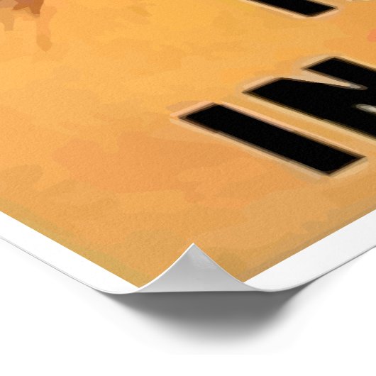 God help me als dit een idioot is. — Grens Poster (Hoek)